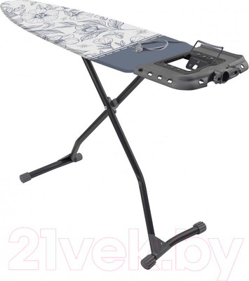 Гладильная доска Ника Верона Light / ВЛТ/1 (серые цветы)