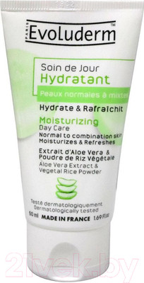 Крем для лица Evoluderm Moisturizing Day Care Normal To Combination Skin (50мл)