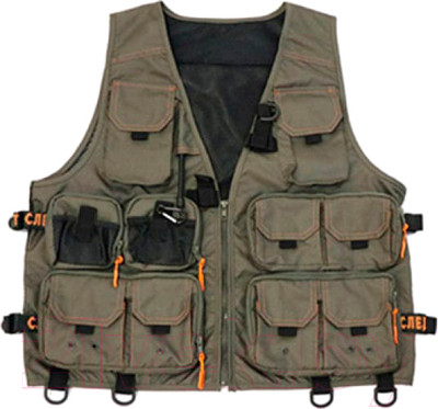 Жилет для охоты и рыбалки Следопыт Mesh Vest / PF-FMV-03 (XXL)