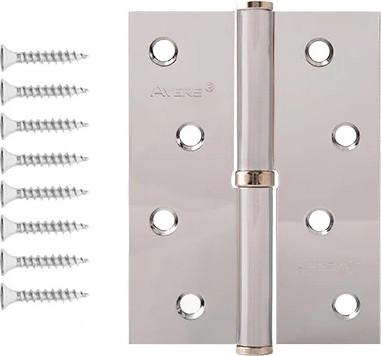 Петля дверная Avers 100x75x2.5-B-CR-R