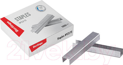 Скобы канцелярские Berlingo DSk_23150 (1000шт)