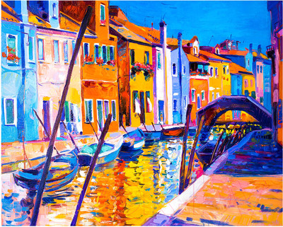 Набор алмазной вышивки Феникс+ Яркие краски бурано / 59795