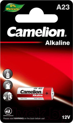 Батарейка Camelion А23-BP1 Mercury Free / 12827