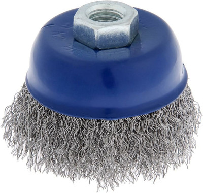 Щетка для электроинструмента Tundra Металлическая чашка М14 75мм / 1032340
