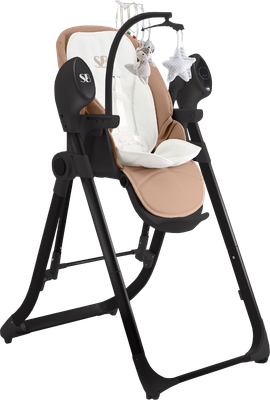 Стульчик для кормления Sweet Baby Fiesta (черный/бежевый)