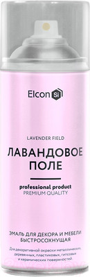 Эмаль Elcon Быстросохнущая для декора и мебели (520мл, лавандовое поле)