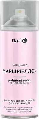 Эмаль Elcon Быстросохнущая для декора и мебели (520мл, маршмеллоу)