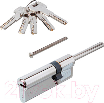 Цилиндровый механизм замка Apecs SM-80(30S/50)-S/65-NI