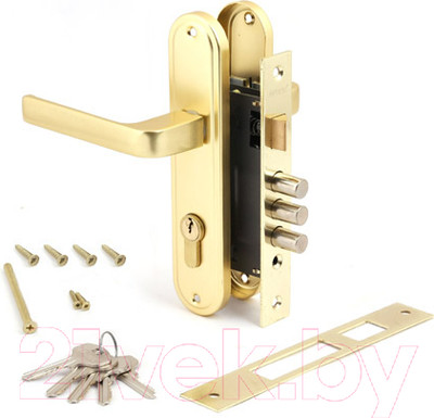 Замок врезной Apecs 1026/60-G