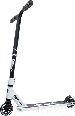 Самокат трюковый Plank Triton 2022 P20-TRI100W-S (белый)