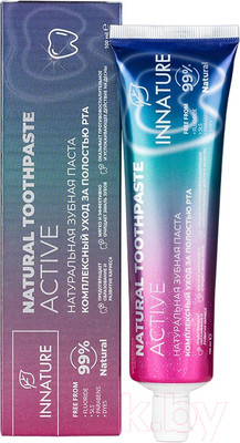 Зубная паста Innature Active Комплексный уход за полостью рта (100мл)