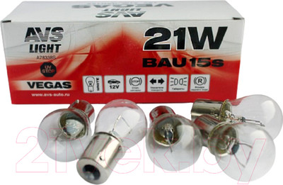 Комплект автомобильных ламп AVS Vegas / A78338S (10шт)