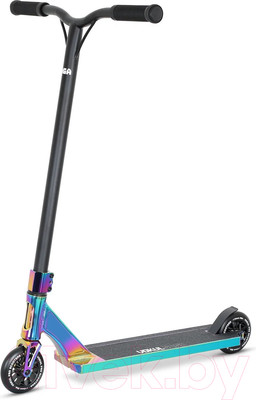 Самокат трюковый Vokul SAGA-BK/N (черный/нео)