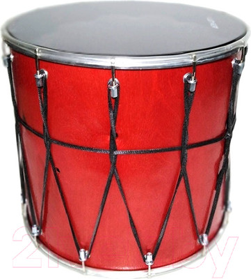Бас-барабан Мастерская Бехтеревых BK-14Kv (красный)