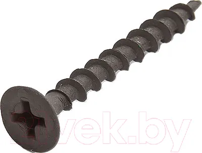 Саморез ЕКТ Для гипсокартона 4.8x102 Крупный шаг / B009468 (20шт, фосфатированный)