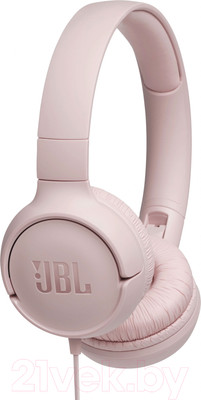 Наушники-гарнитура JBL Tune 500 / T500PIK (розовый)