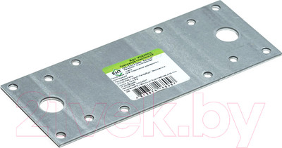 Пластина соединительная ЕКТ КР 210x90x2.0мм Крепежная / V022554 (белый цинк)