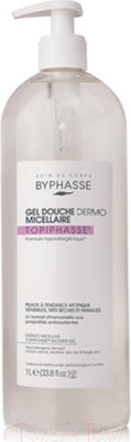Гель для душа Byphasse Topiphasse Мицеллярный для чувствительной и очень сухой кожи (1л)