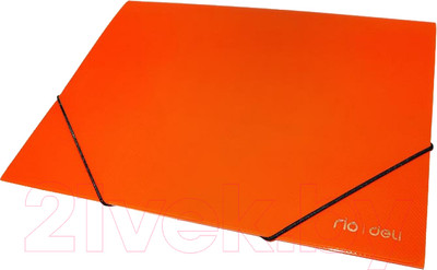Папка для бумаг Deli 39504 (оранжевый)