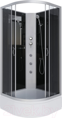 Душевая кабина Niagara NG-3503-14BKG 80x80x215 (тонированное стекло)