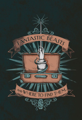 Обложка на паспорт Эксмо Фантастические твари. Чемодан / 9785041645373