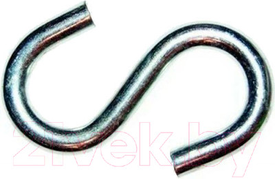 Крючок S-образный ЕКТ М4 / B007869 (10шт, цинк)