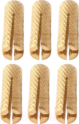 Анкер забивной ЕКТ M8 Латунная B009424 (6шт)