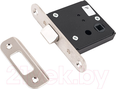 Защелка врезная Меттэм ЗЩ1-3 8х8мм левая (никель)