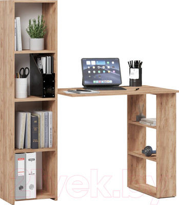 Письменный стол Mio Tesoro Asti 4 (дуб золотой крафт)