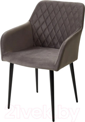 Стул M-City Brandy-X / 461MC03498 (графит 14 велюр/черный)