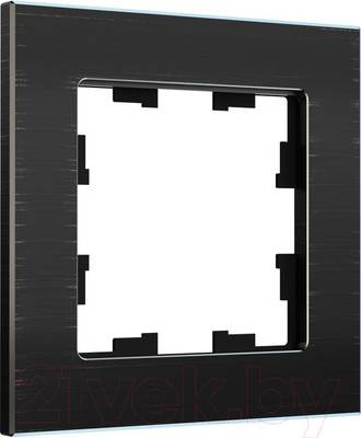 Рамка для выключателей и розеток IEK Brite BR-M12-M-K02 (черный)