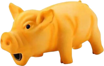 Игрушка для животных КотикиСобачки Свинка со звуком / LTX-0003-L-O (оранжевый)