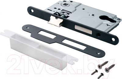 Замок врезной VELA 285-BL (черный)