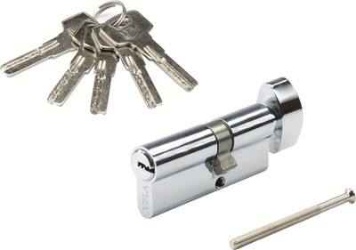 Цилиндровый механизм замка VELA ZZ-70-T-CR (хром)