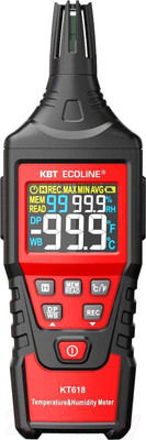 Термогигрометр КВТ KT 618 Ecoline / 79144