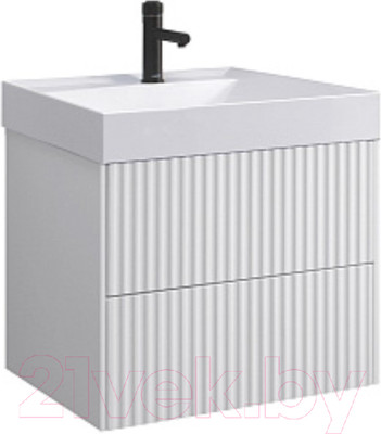 Тумба под умывальник Belux Сиртаки НП 60-02 (1, белый глянцевый)
