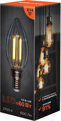 Лампа Rexant Свеча 604-083