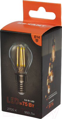 Лампа Rexant Шарик 604-129