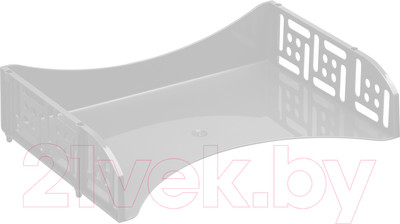 Лоток для бумаг Стамм Field / ЛТГ-30459 (белый)