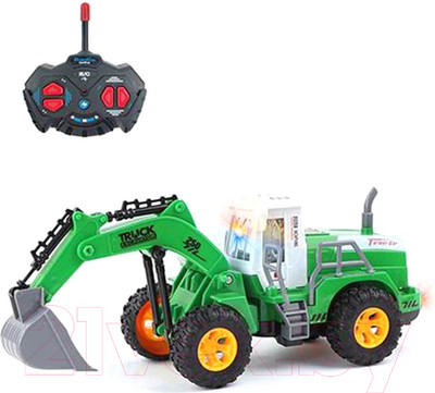 Радиоуправляемая игрушка Наша игрушка Колесный экскаватор / QL266-1