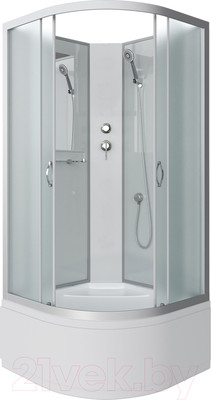 Душевая кабина Niagara NG-2307-14BK 80x80x200 (матовое стекло)