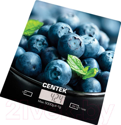 Кухонные весы Centek CT-2462 (голубика)