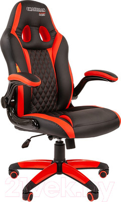 Кресло геймерское Chairman Game 15 (черный/красный)