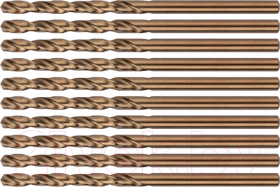 Набор сверл FIT HSS Профи 3.2мм / 33932 (10шт)