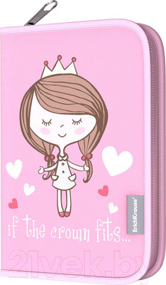 Пенал Erich Krause Pastel Princess / 57558