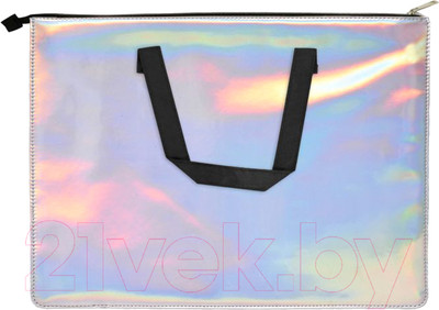 Папка-портфель Феникс+ 48965 (серебряный металлик)