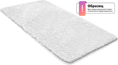 Коврик для ванной Seroni Amazon 0.6x15 (2100 white)