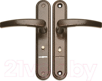 Ручка дверная Гардиан 41.31 Вега для замков 10.11/30.11 (медный антик)