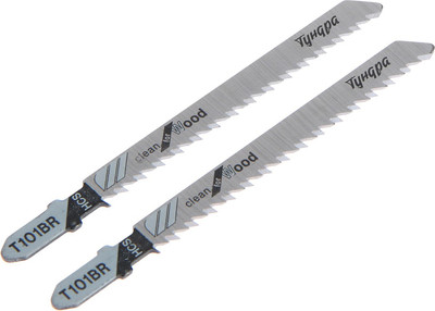 Набор пильных полотен Tundra По дереву чистый прямой рез HCS 75/100x2.5мм / 7347462  (2шт)