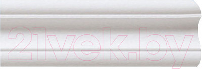 Плинтус потолочный SOLID C06/30 Экструдированного пенополистирола (30x30x2000мм, белый)